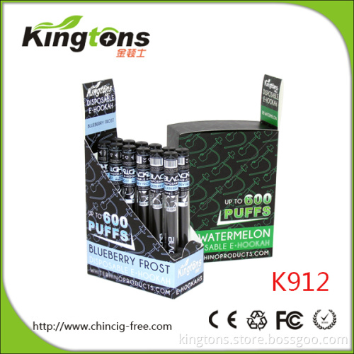 Electronic Cigarette E Shisha Pens Disposable E Cigarette (CE FCC RoHS Approval)